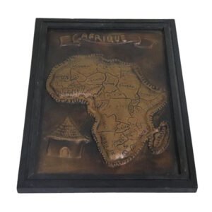 خريطة افريقيا نحاسية قديمة