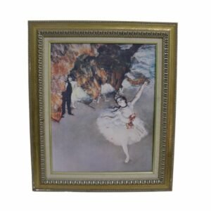 لوحة فنية قديمة مرسومة يدويا