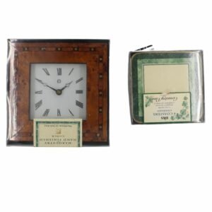 طقم ساعة قديمة مع 4 قطع للشاي