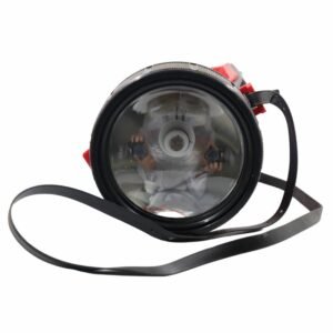 مصباح من ناشونال قديم حجم متوسط لون احمر