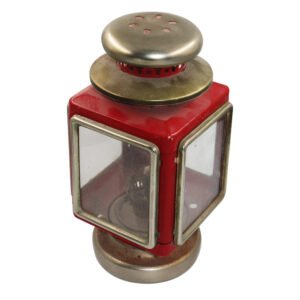 فانوس عتيق حجم صغير لون الاحمر