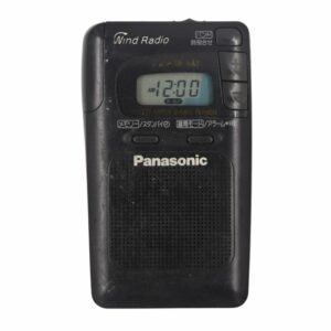 راديو محمول من باناسونيك قديم لون اسود