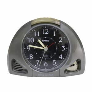 ساعة منبه من كاسيو قديمة لون اسود واخضر