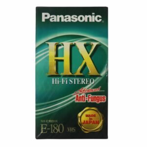 شريط فيديو قديم من باناسونيك موديل ان في اي 180 اتش اكس