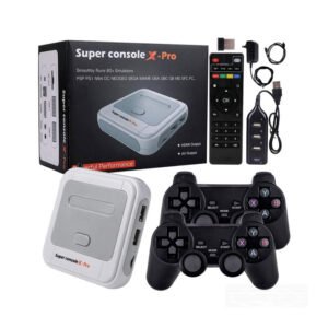 سوبر كنسول اكس برو مع جهازين لاسلكيين اضافيين