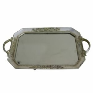 Tray With Mirror Handle