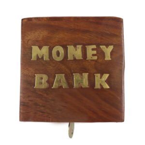 Wooden Money Saving Box