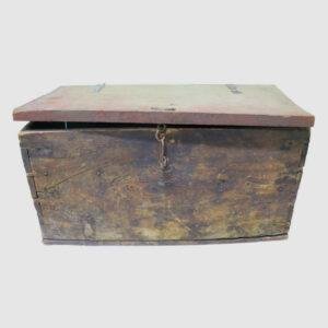 صندوق خشب ساج قديم حجم متوسط