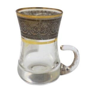 Antique Glass Turkish Tea Glass Cup