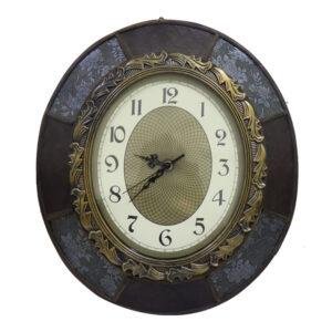 Antique Wall Clock Large Oval Shape Wall clock