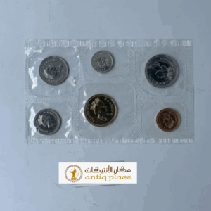 عدد ٦ عملات معدنية كندا اصدار ١٩٩٠م