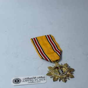 A medal decided to be awarded to the Syrian Army on the anniversary of the founding of the Army on August 1st of every year since 1946 AD.