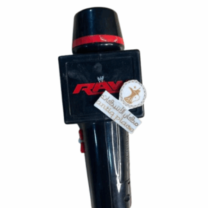 مكرفون قديم ب شعار مصارعة WWE RAW مخزن