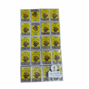 ١٠٠ علبة اعواد ثقاب ( مشخط ) قديمة مخزنة