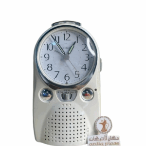 ساعة ومنبة طاولة من ستيزن